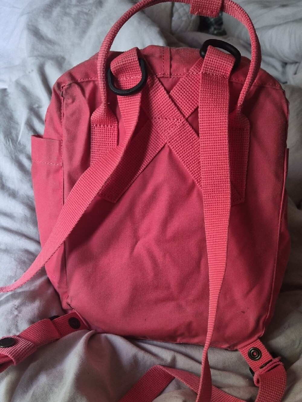 Fjallraven Kanken Mini Backpack Pink Coral - Picture 5 of 8